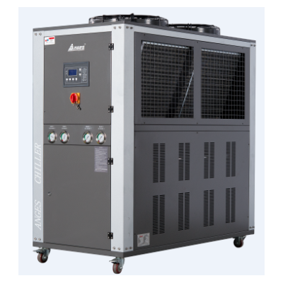 enfriador de agua industrial refrigerado por aire usado