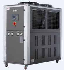 enfriador de agua industrial refrigerado por aire usado
